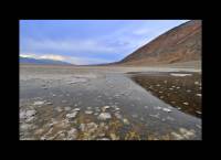 Eaux salines de Bad Water (Death Valley NP, California, USA)